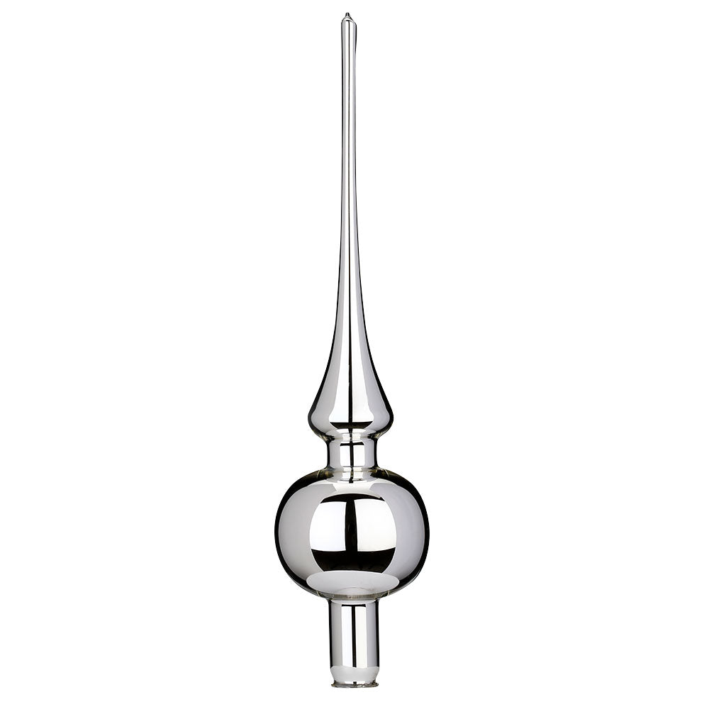 Spitze, silber glanz, 7 x 30 cm