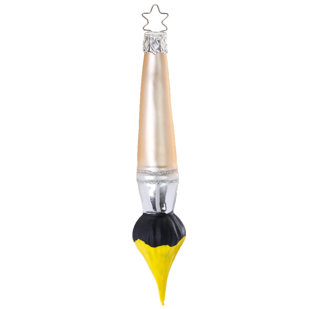 Pinsel, gelb, 13.5 cm