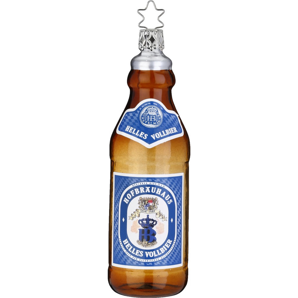 Bierflasche HB, 13 cm