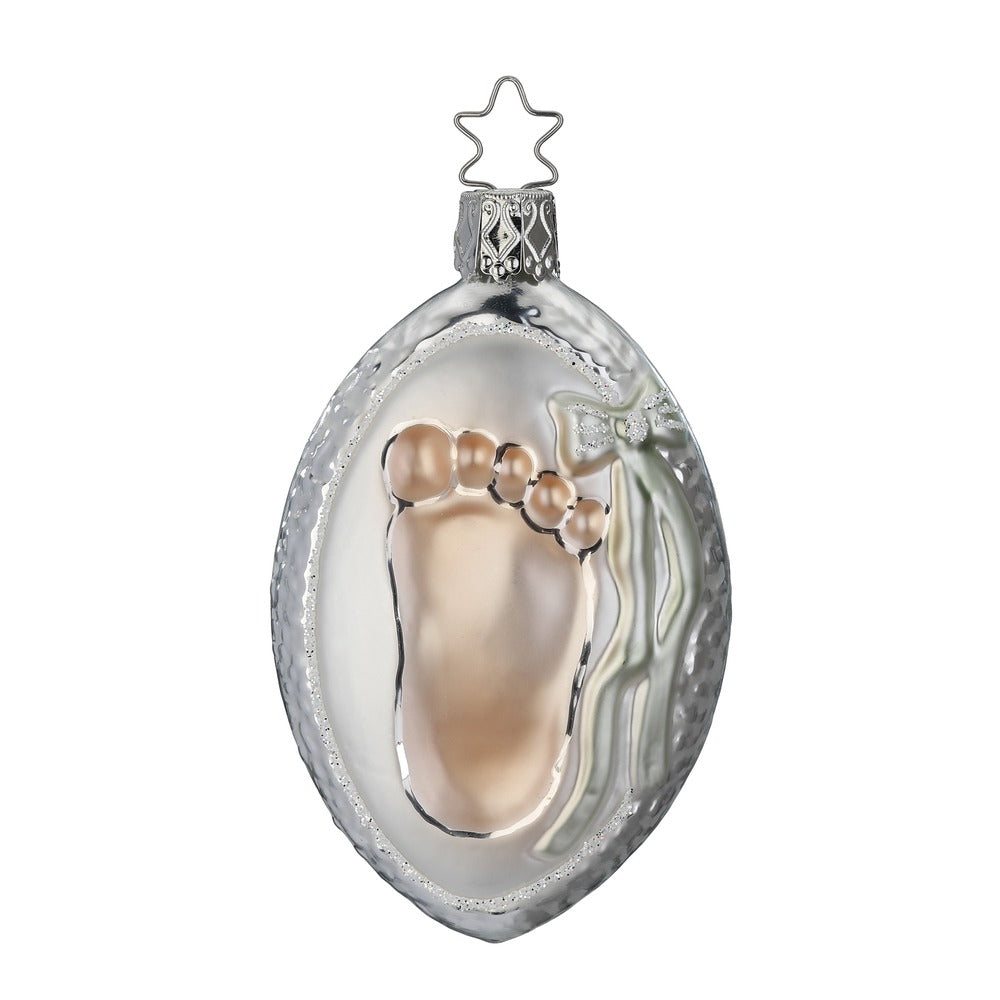 Babys Fußabdruck, 9 cm