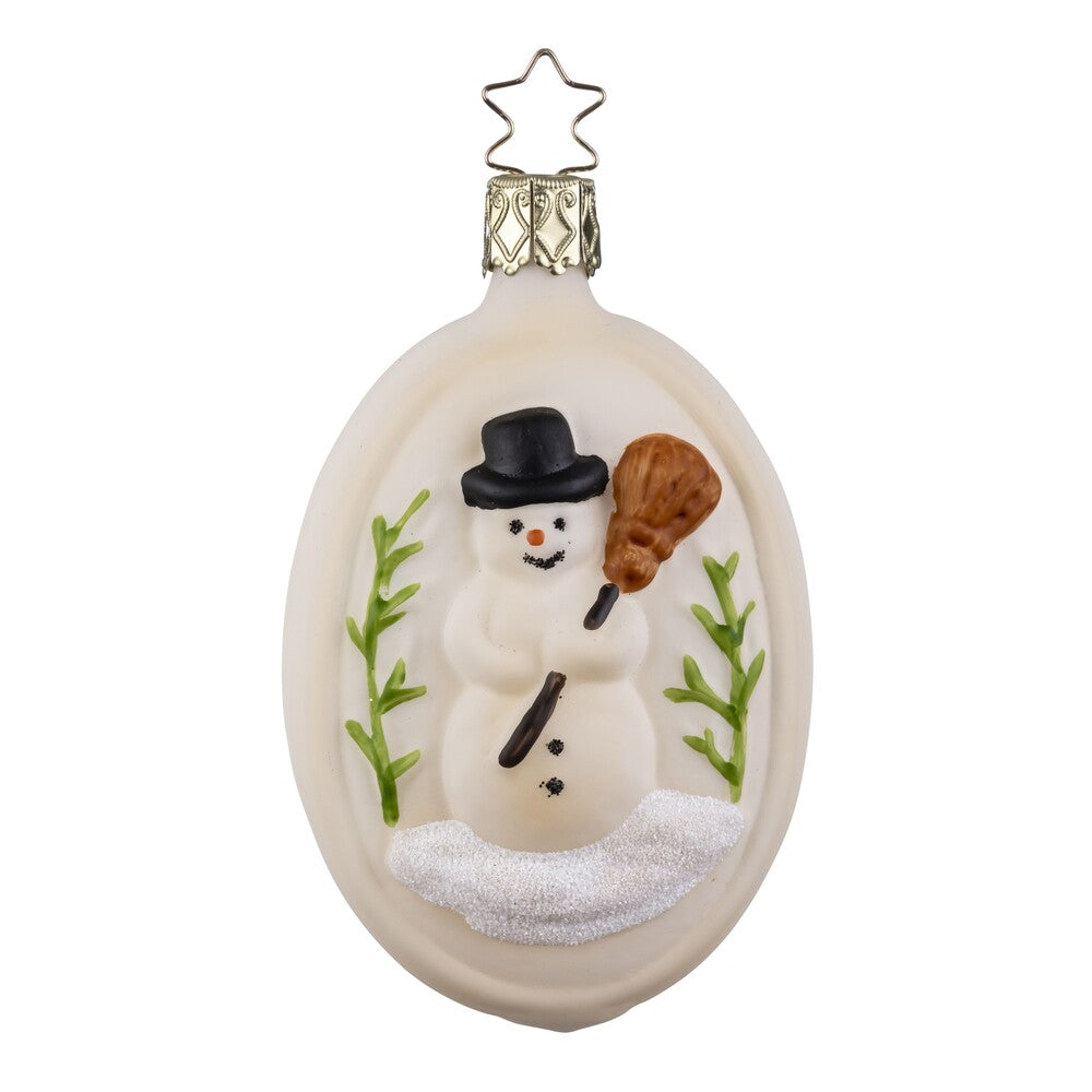 Bemaltes Springerle Schneemann, 8.5 cm