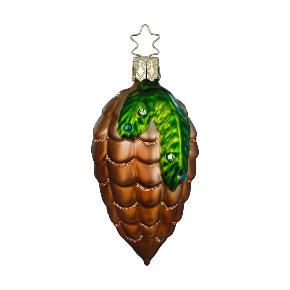 Funkelnder Zapfen, 9 cm