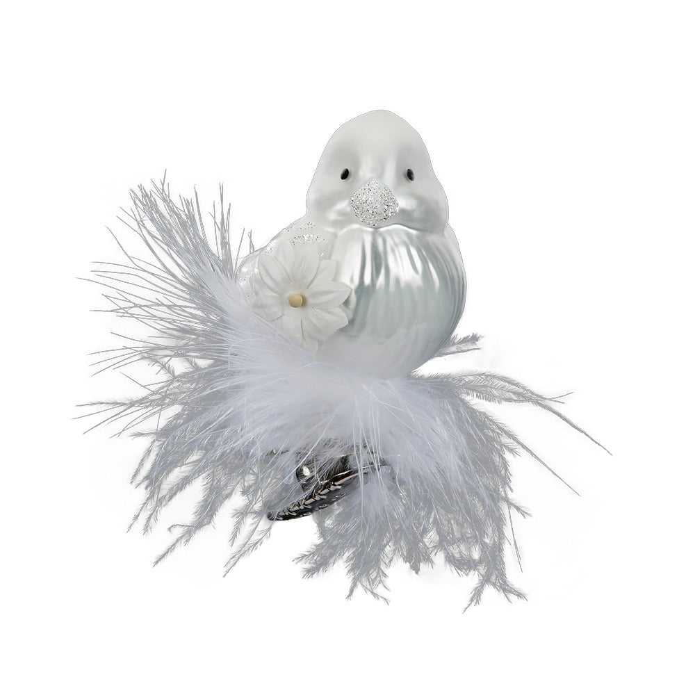 Sanftes Schneegefieder, 7 cm