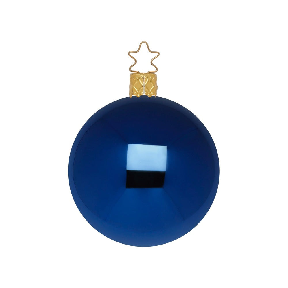 Kugel, mitternacht glanz, 12 cm