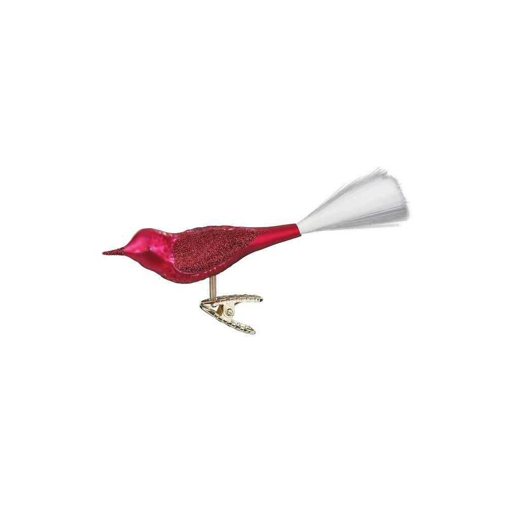 Vogel, ochsenblut matt, 10 cm