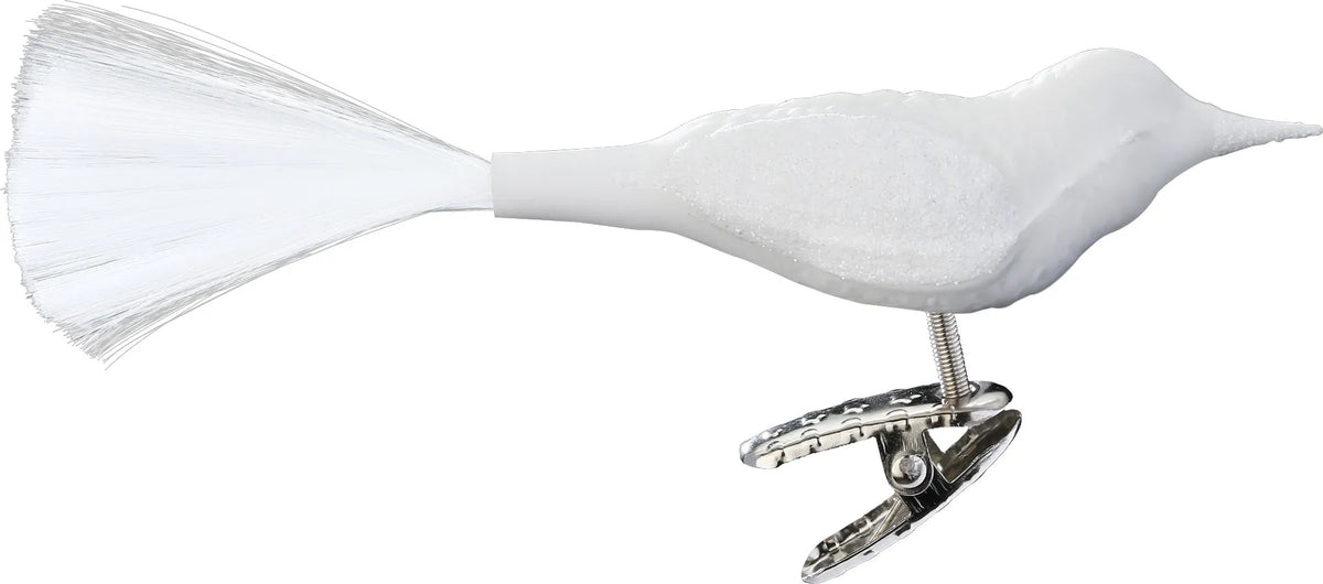 Bird, porcelain white matt, 4''