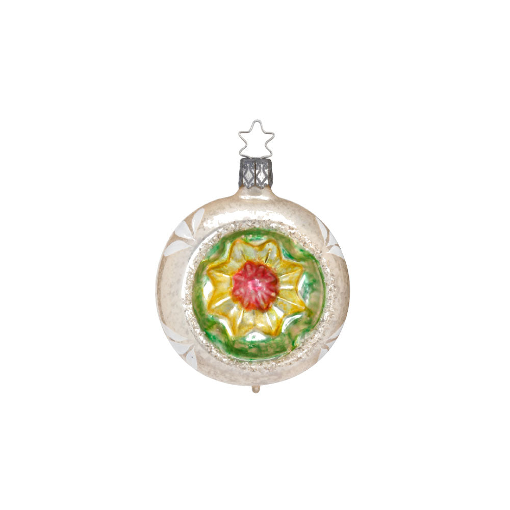 Blumenreflex, goldener Stern, 7.5 cm