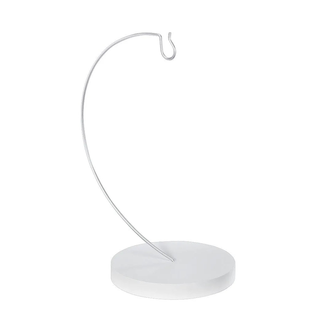 ornament stand, white, MDF, 25 cm