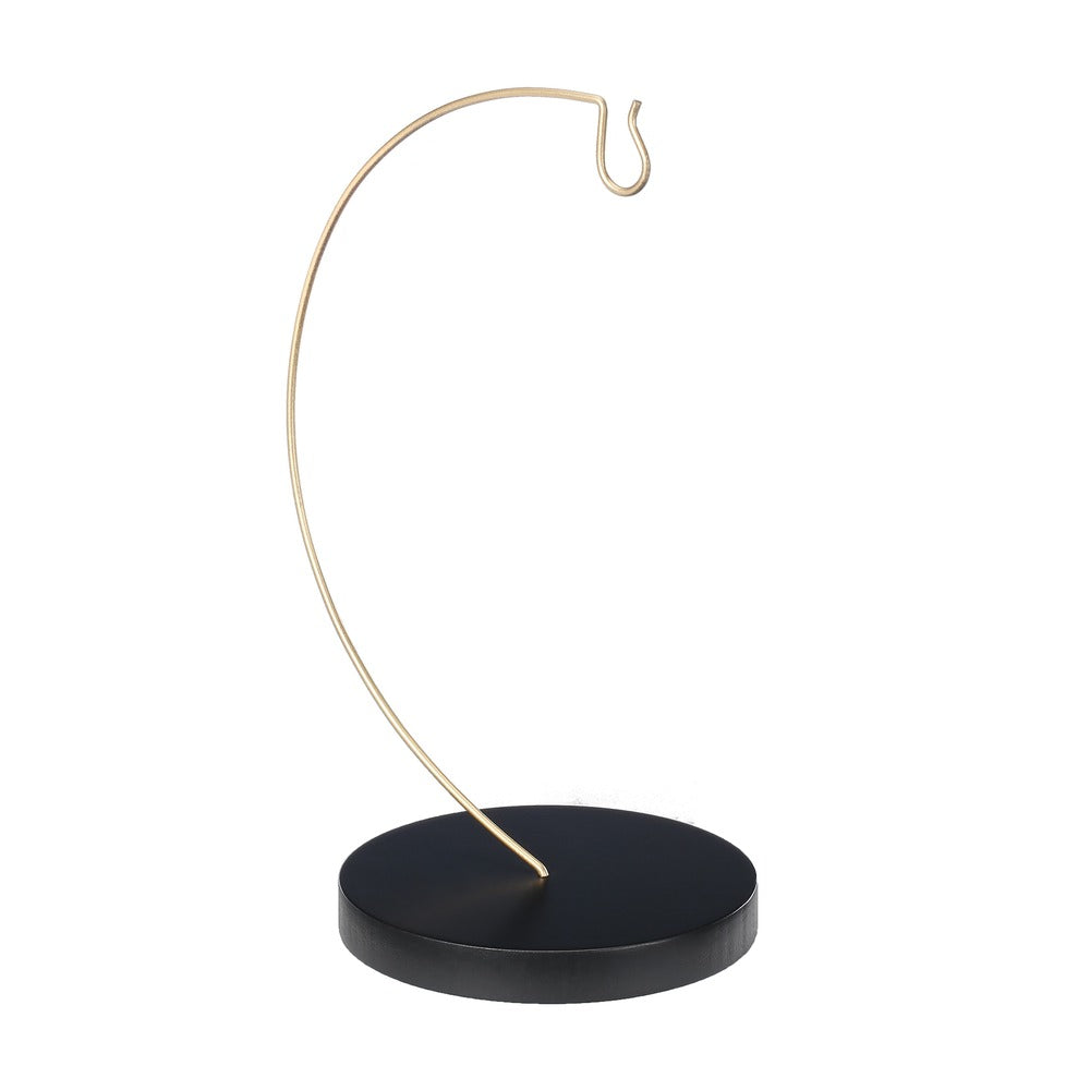 Ornamentenständer, schwarz, MDF, 25 cm