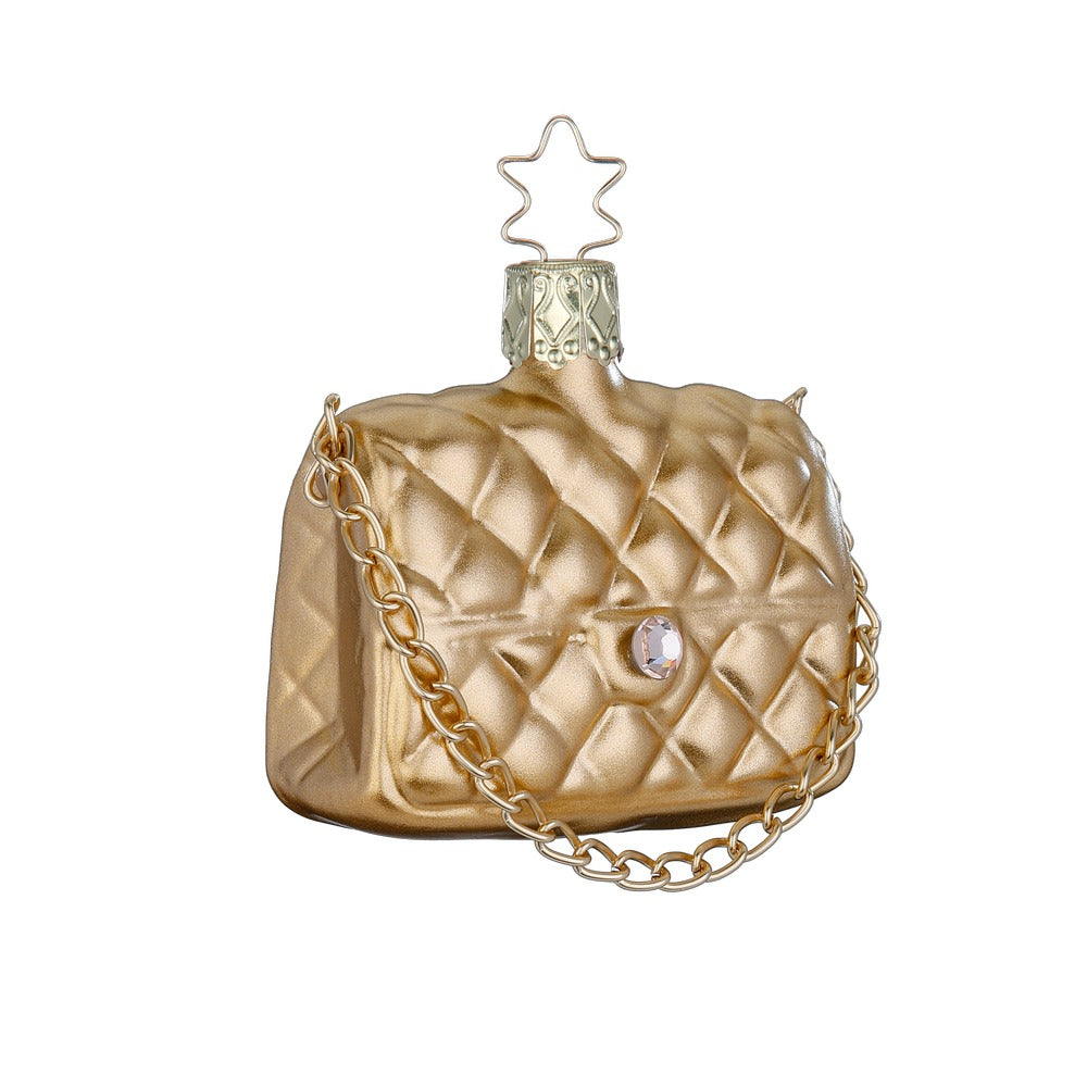 Goldene Clutch, 6 cm