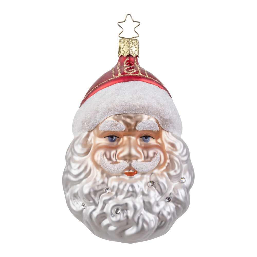 Funkelnder Weihnachtsmann, 11.5 cm