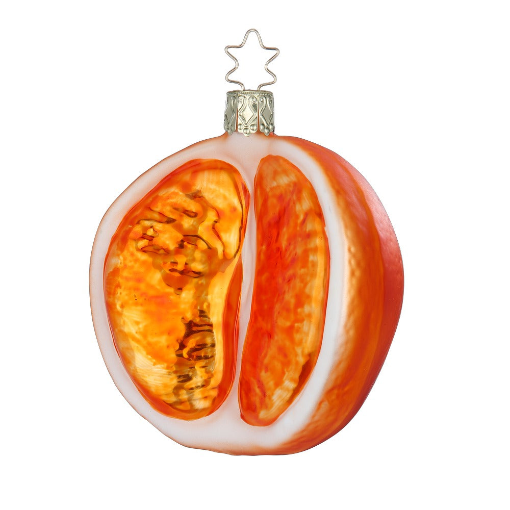 Orangenhälfte, 9 cm
