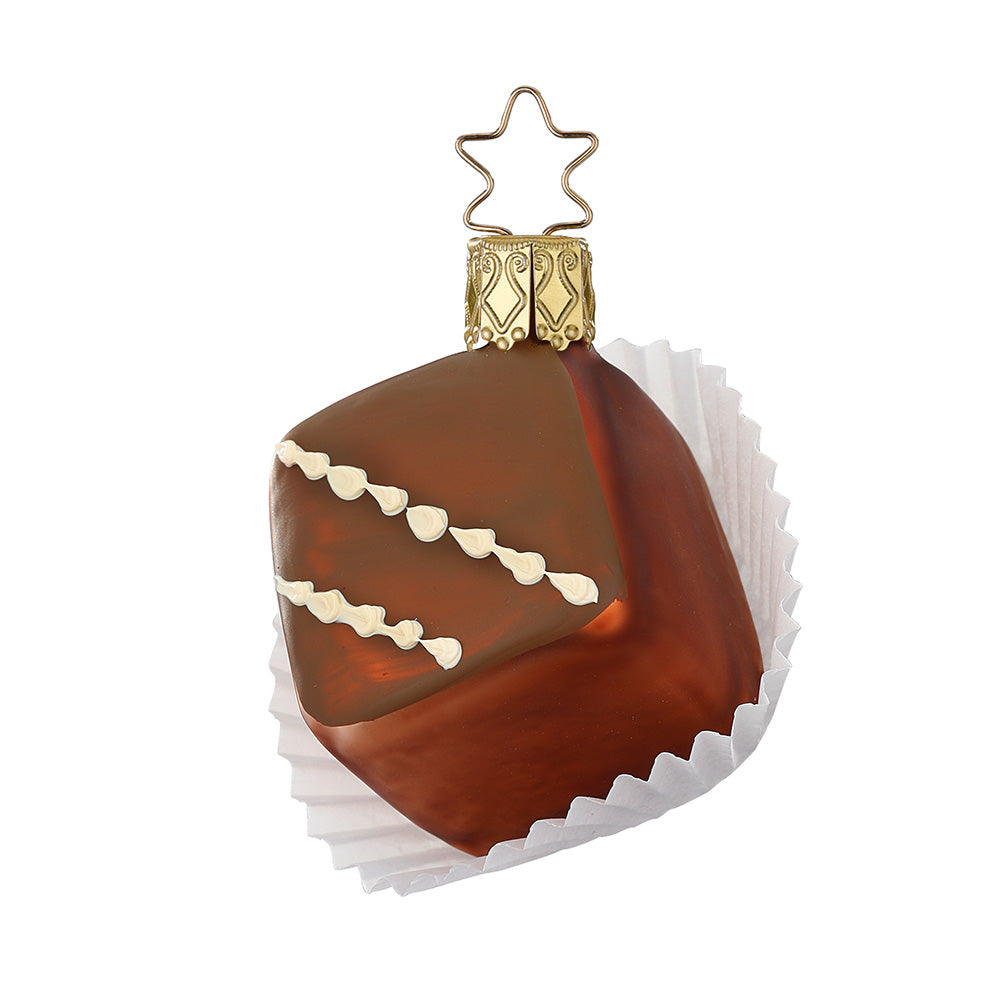 Petit Four, braun, 6 cm