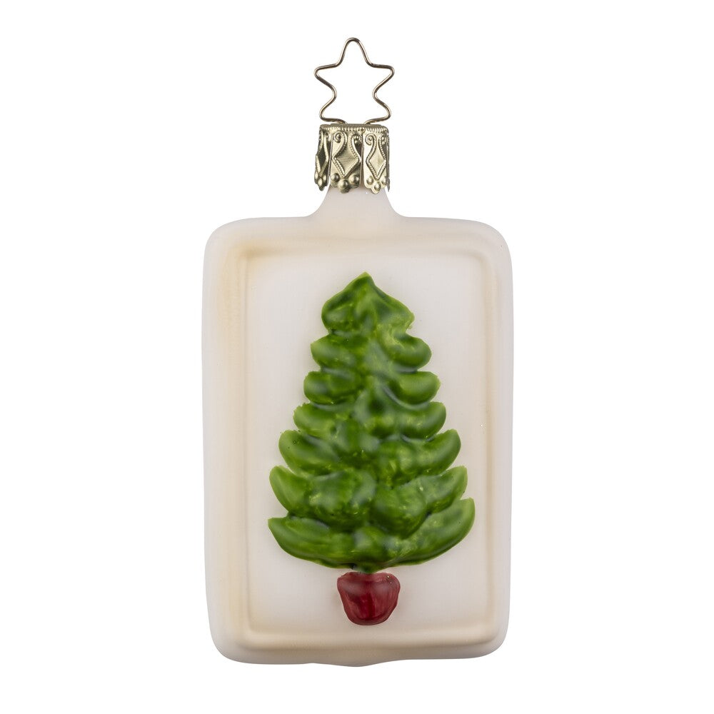 Bemaltes Springerle Weihnachtsbaum, 8 cm