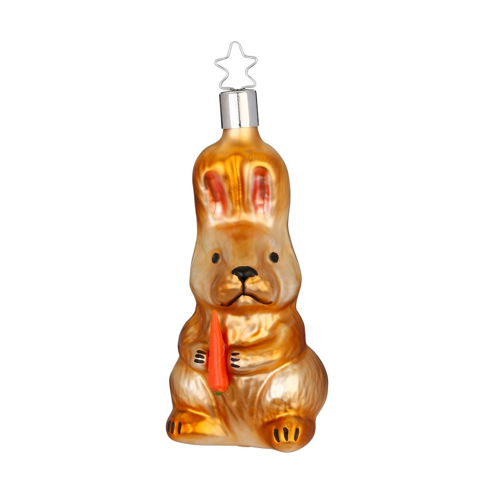 Hase mit Möhre, 10 cm