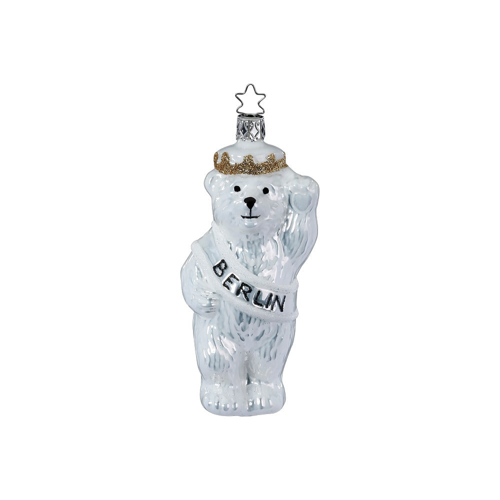 Berliner Bär, weiß, 13 cm