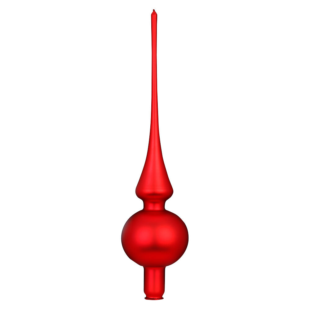 Spitze, rot matt, 7 x 30 cm