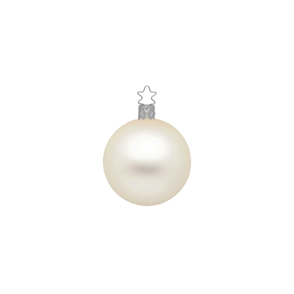 Kugeln, champagner matt, 6 cm