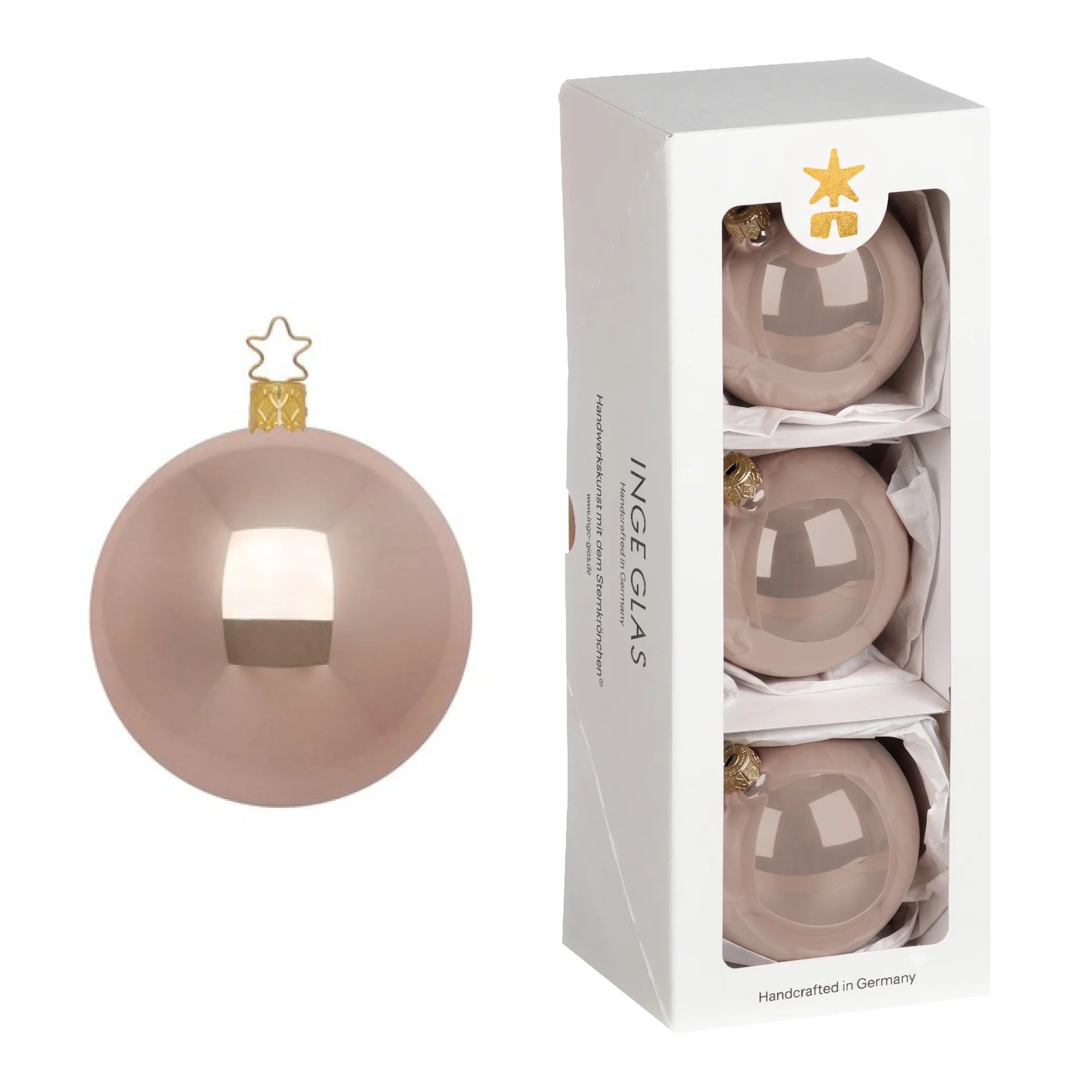 Balls, capricorn pearl, 3.2''