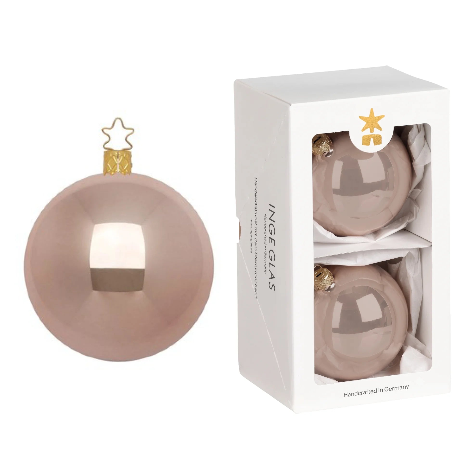 Balls, capricorn pearl, 4''