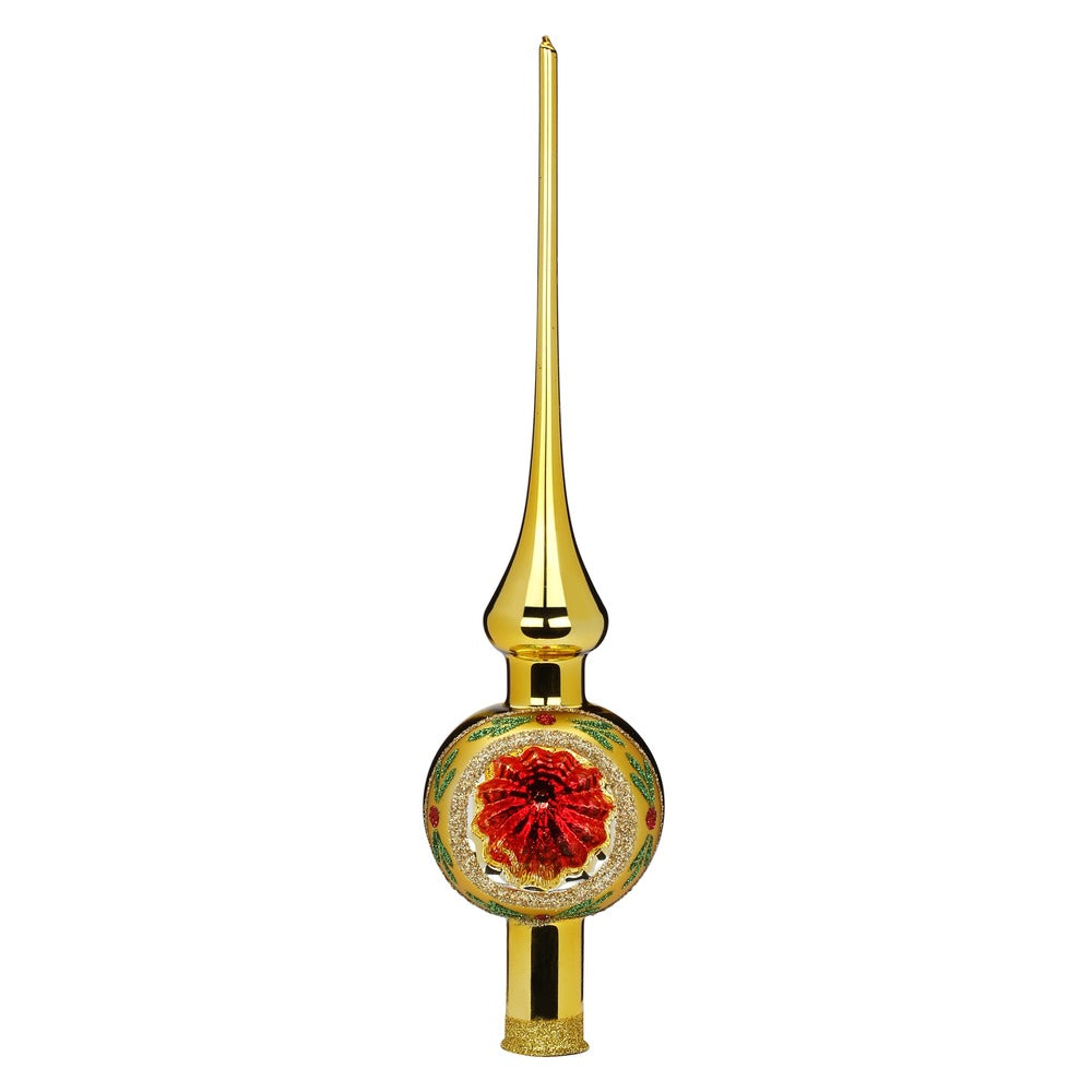 Funkelnder Reflex, 7 x 30 cm, gold glanz