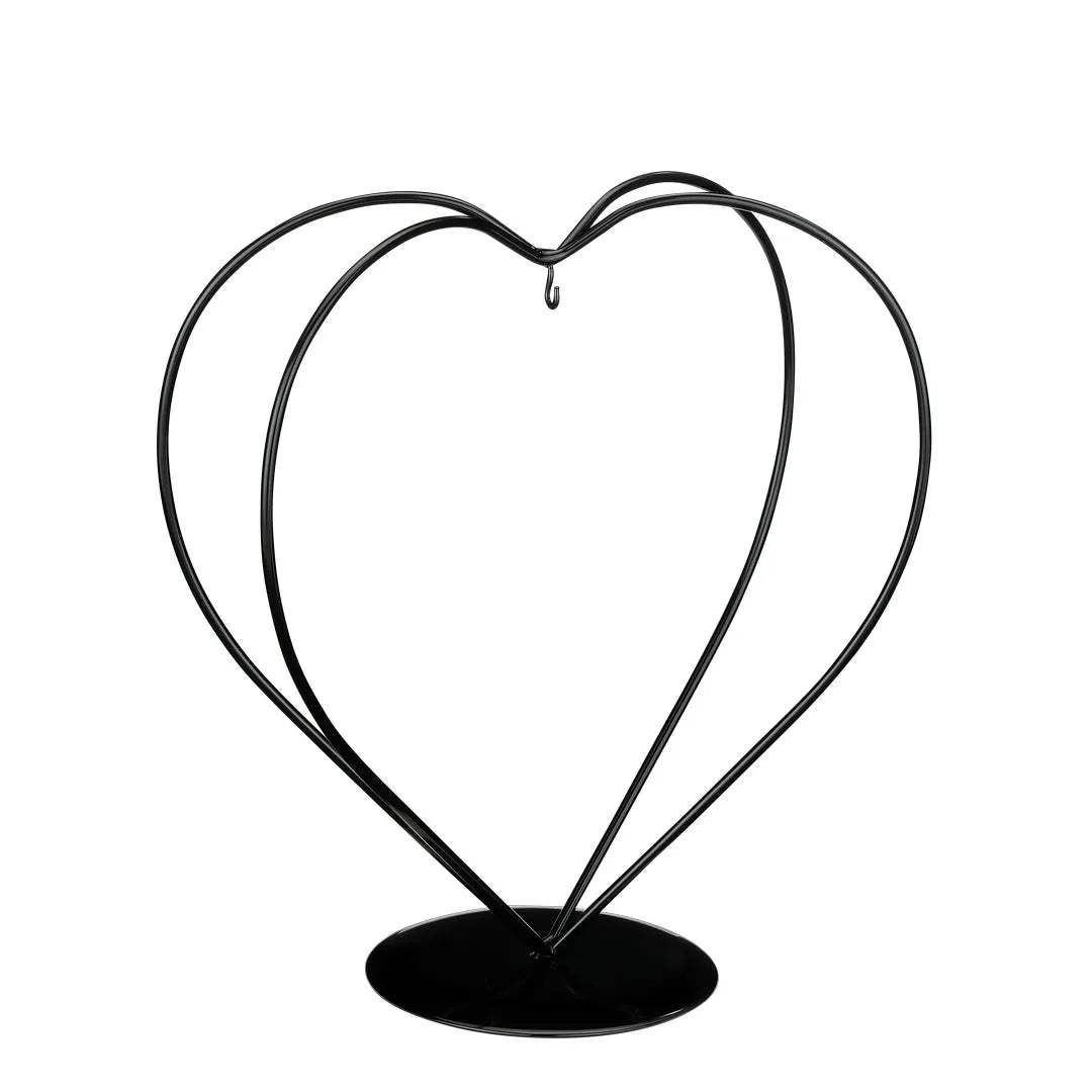 Ornamentständer, schwarz, 19 cm