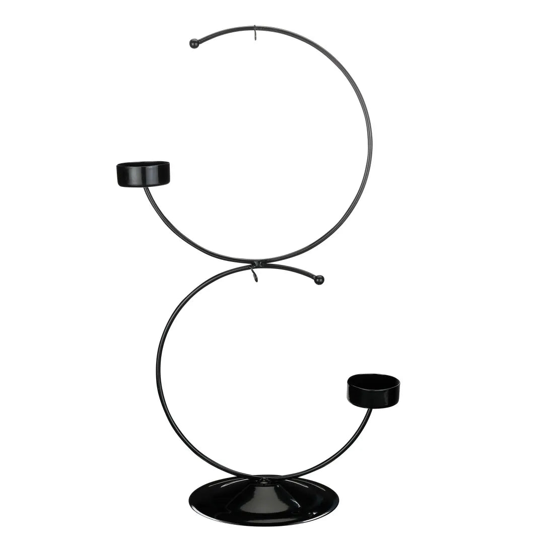 Ornamentständer, schwarz, 37 cm